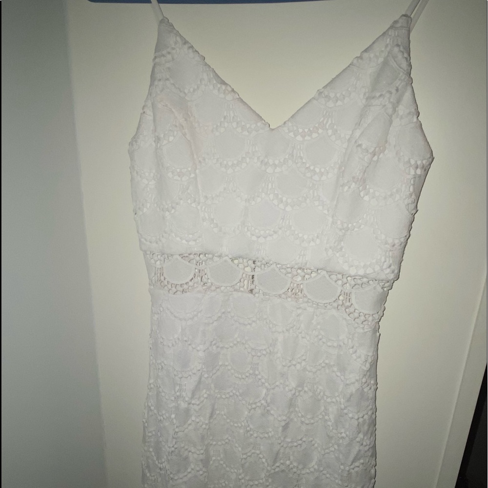White dress